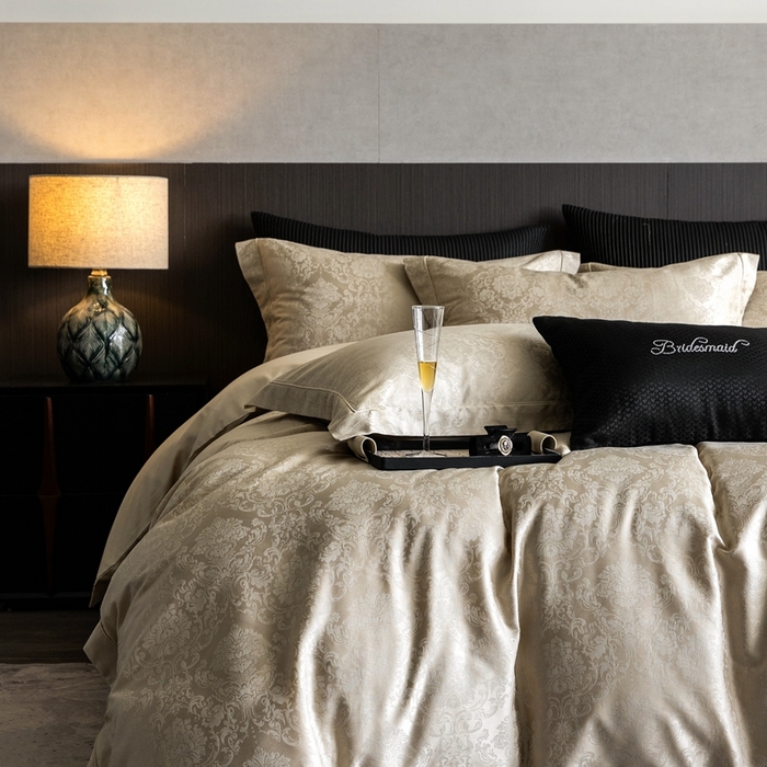 91家纺网 家纺一手货源 找家纺 （总）2025新款莱赛尔纤维四件套-德琪