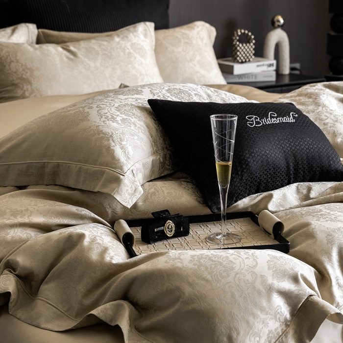 91家纺网 家纺一手货源 找家纺 （总）2025新款莱赛尔纤维四件套-德琪