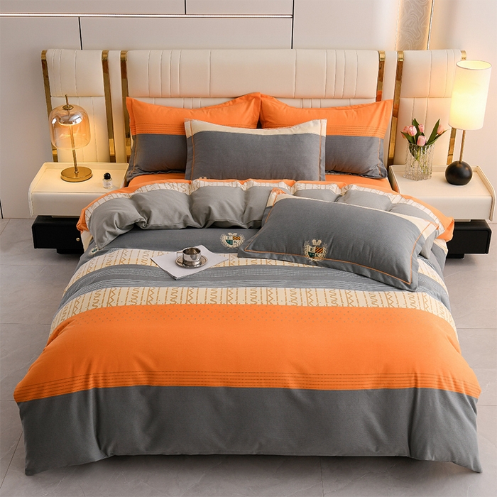 91家纺网 家纺一手货源 找家纺 润淳 2025加厚磨毛单品系列全棉磨毛单枕套 都市英伦