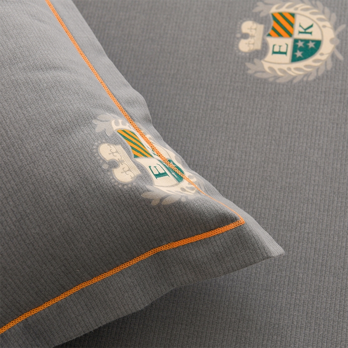 91家纺网 家纺一手货源 找家纺 润淳 2025加厚磨毛单品系列全棉磨毛单枕套 都市英伦