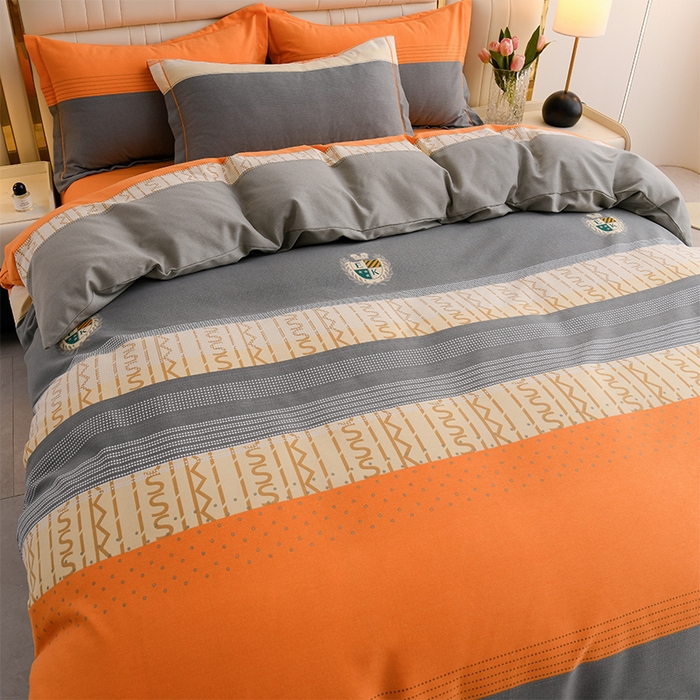 91家纺网 家纺一手货源 找家纺 润淳 2025加厚磨毛单品系列全棉磨毛单枕套 都市英伦