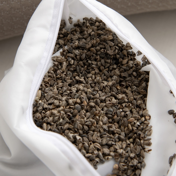 91家纺网 家纺一手货源 找家纺 桐格乳胶2025新款舒适睡眠护颈全荞麦枕头枕芯 苦荞颈椎枕-咖色