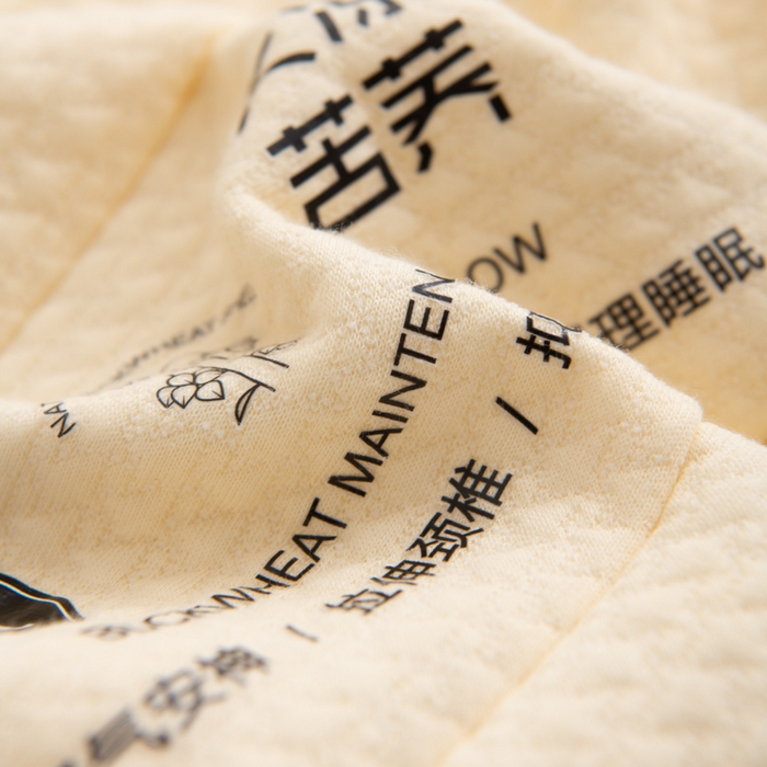 91家纺网 家纺一手货源 找家纺 桐格乳胶2025新款舒适睡眠护颈全荞麦枕头枕芯 苦荞三角枕-米色