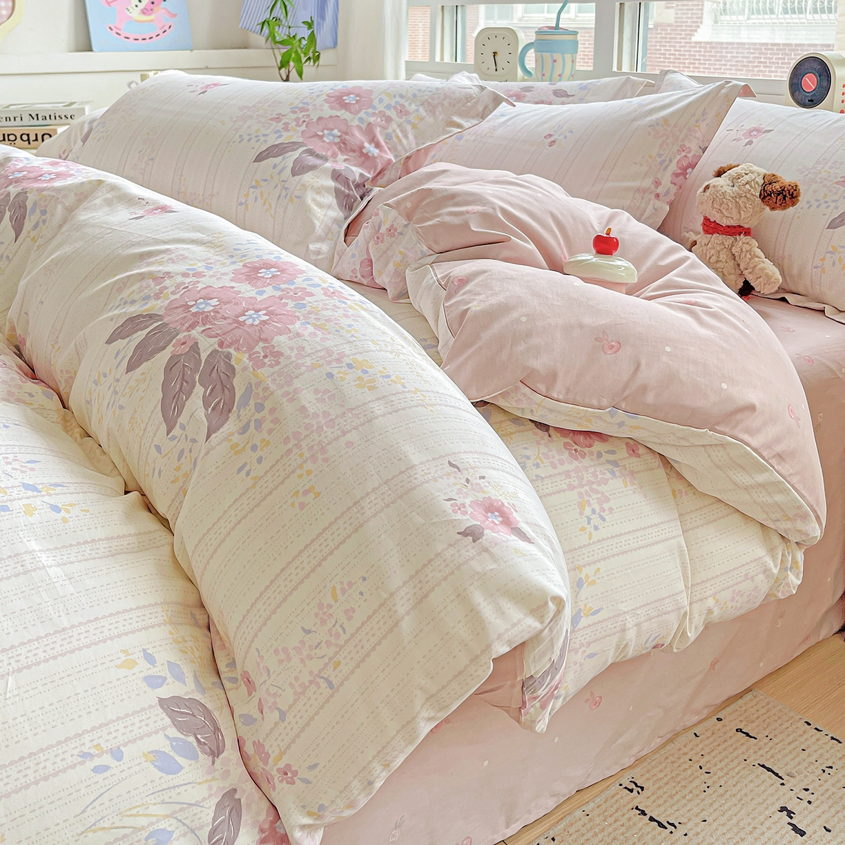 91家纺网 家纺一手货源 找家纺 （总）恩泽2025全棉印花四件套