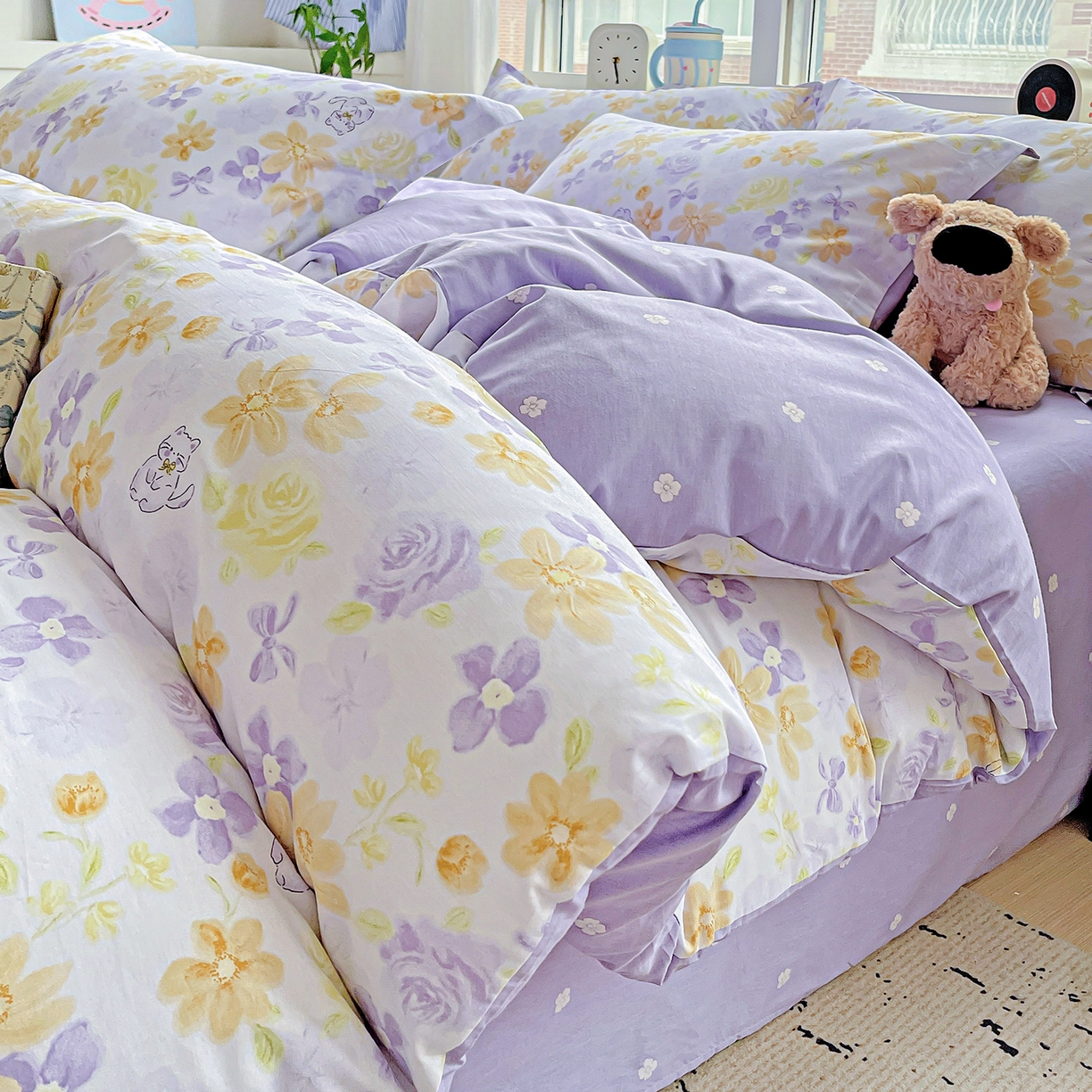 91家纺网 家纺一手货源 找家纺 （总）恩泽2025全棉印花四件套