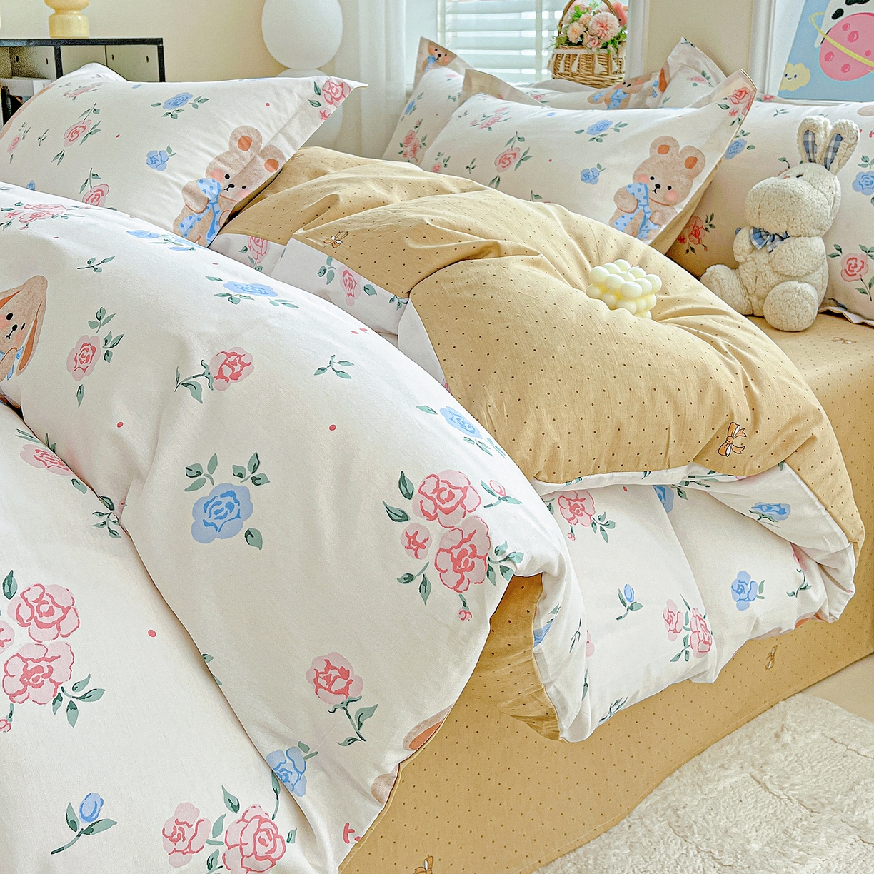 91家纺网 家纺一手货源 找家纺 （总）恩泽2025全棉印花四件套