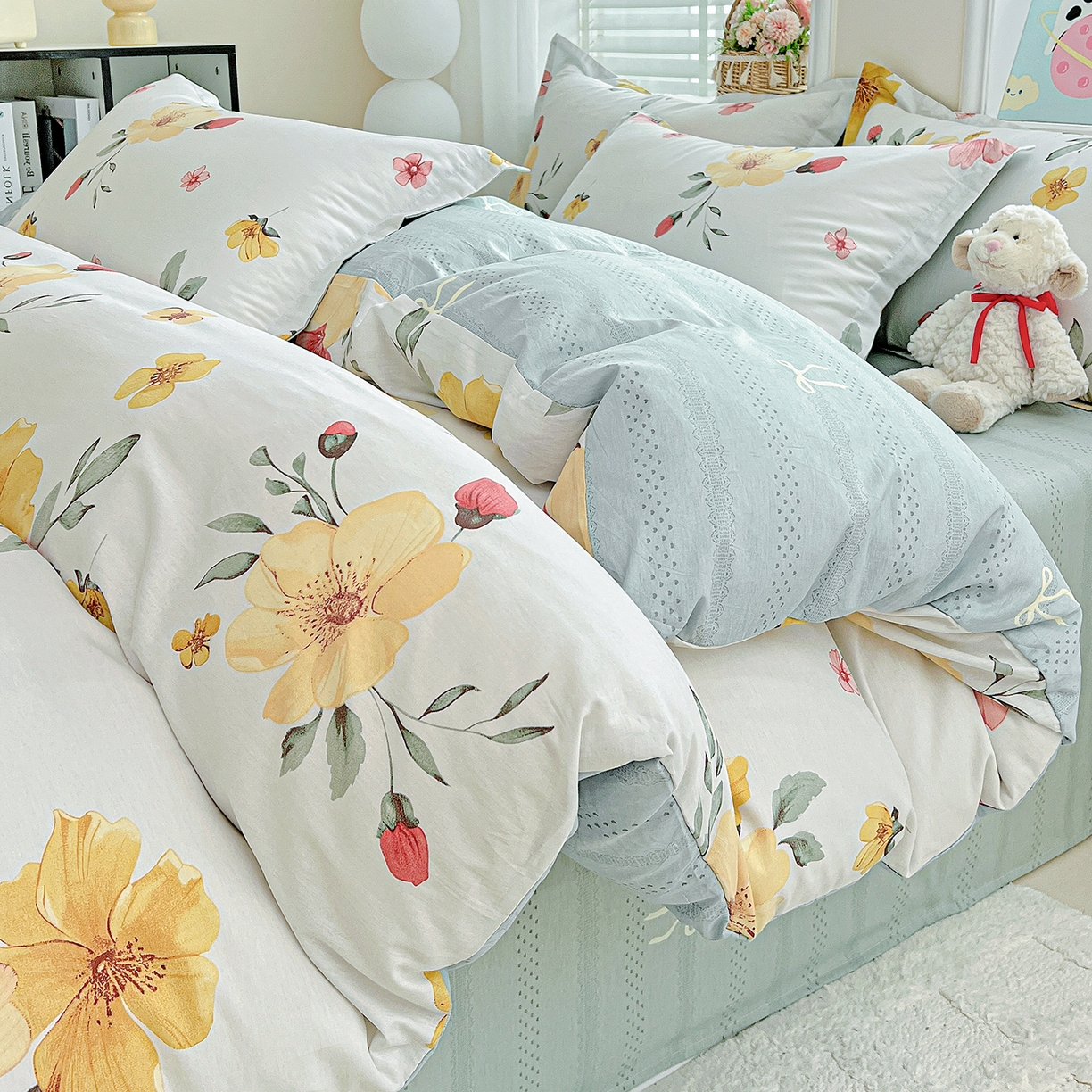 91家纺网 家纺一手货源 找家纺 （总）恩泽2025全棉印花四件套