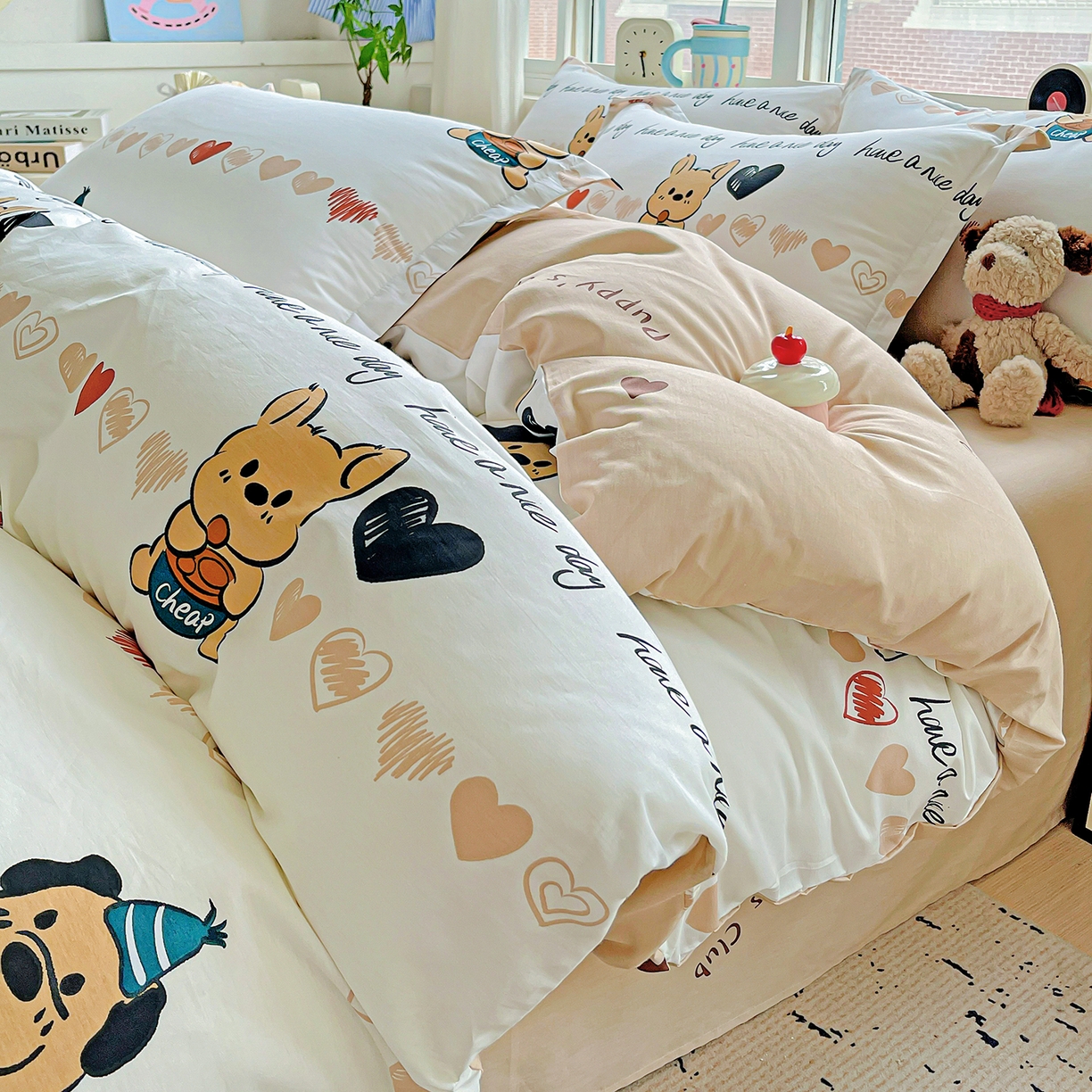 91家纺网 家纺一手货源 找家纺 （总）恩泽2025全棉印花四件套