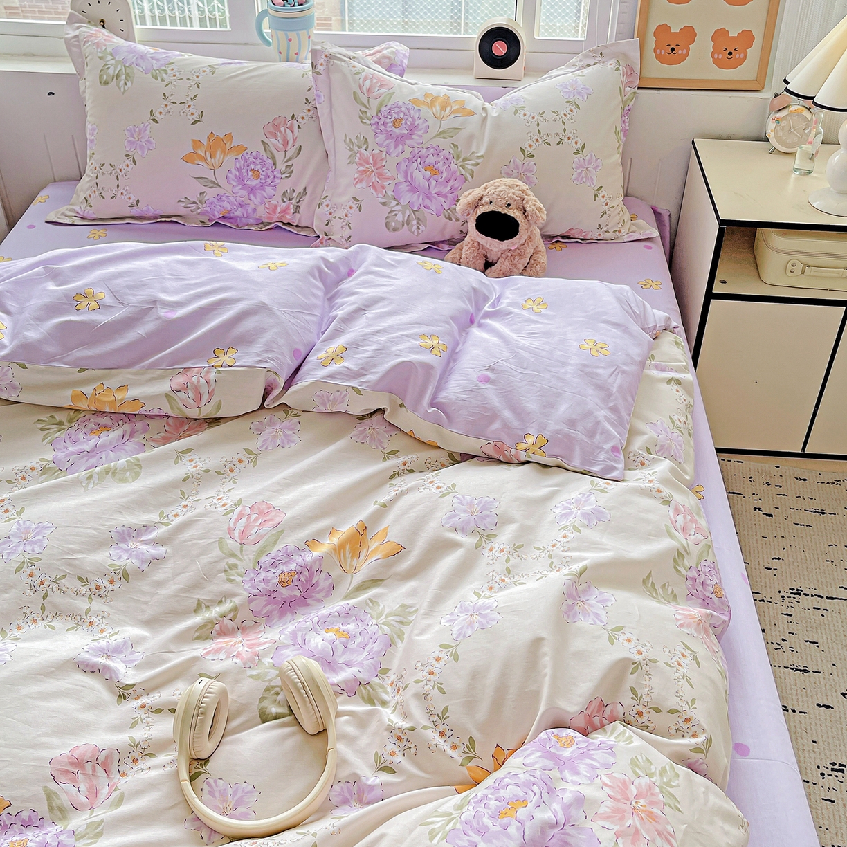 91家纺网 家纺一手货源 找家纺 （总）恩泽2025全棉印花四件套