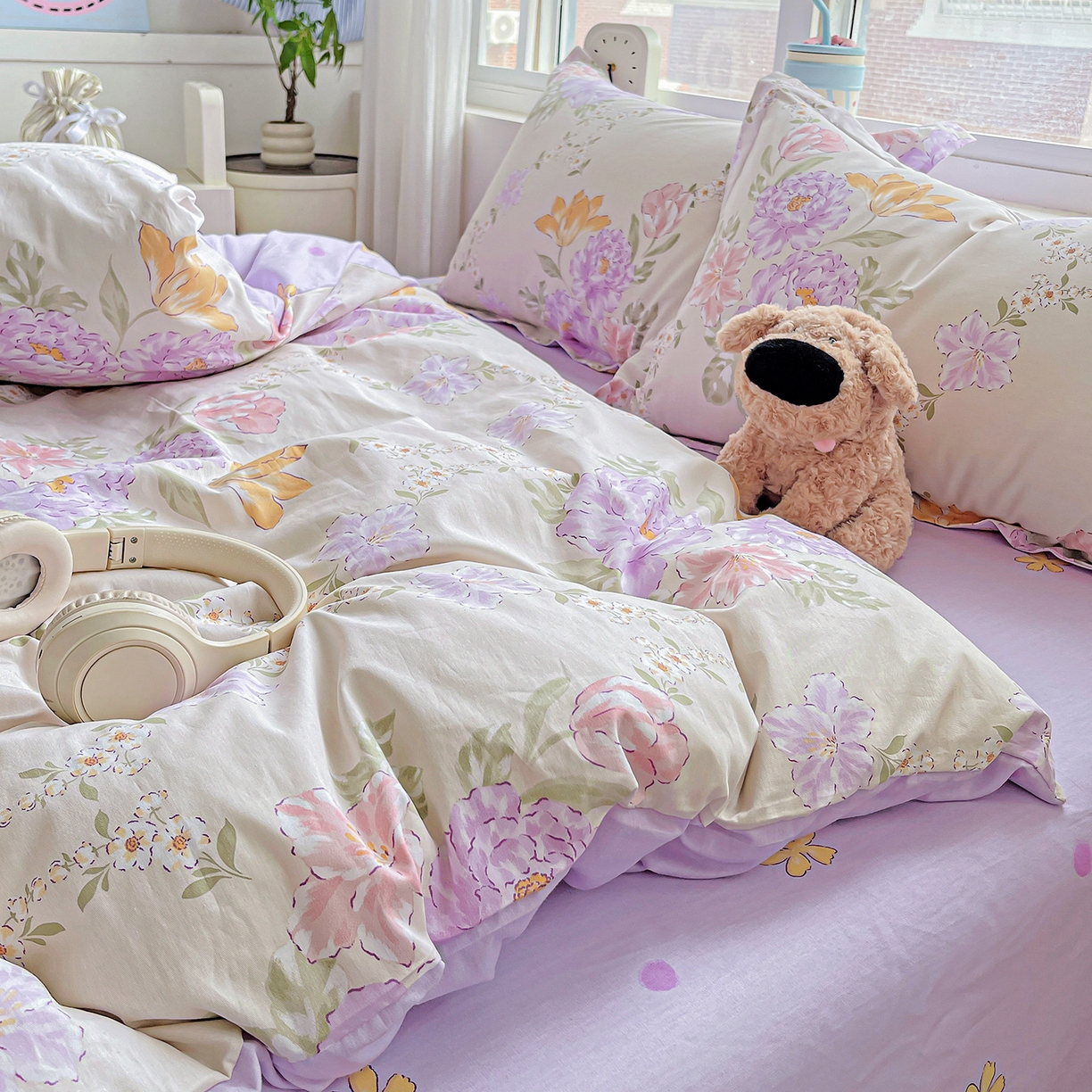 91家纺网 家纺一手货源 找家纺 （总）恩泽2025全棉印花四件套