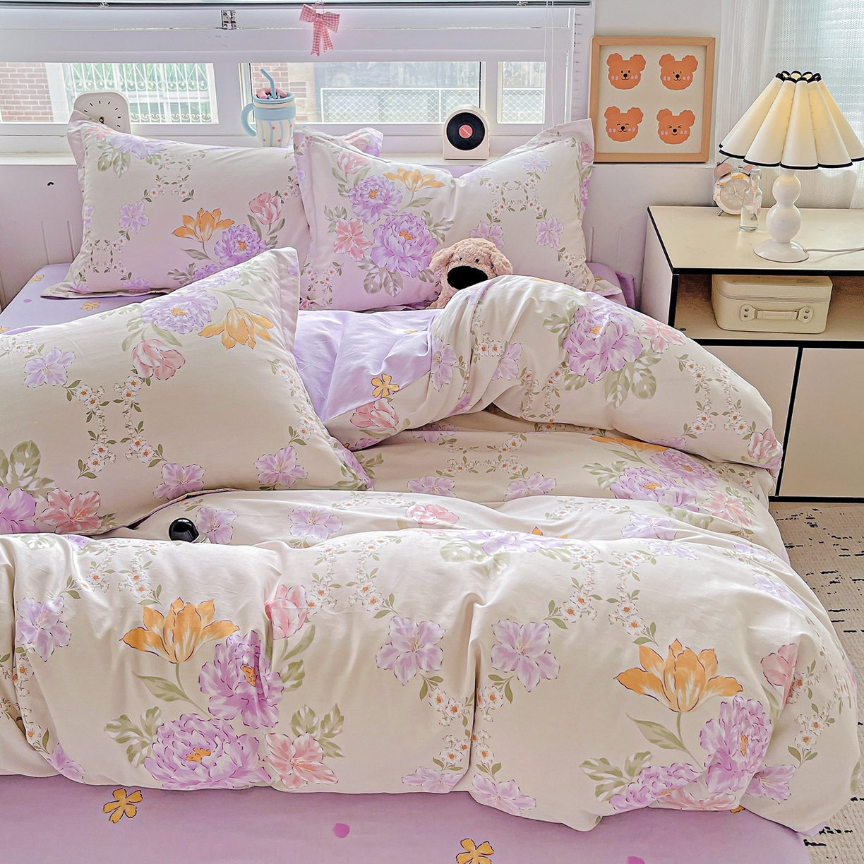 91家纺网 家纺一手货源 找家纺 （总）恩泽2025全棉印花四件套