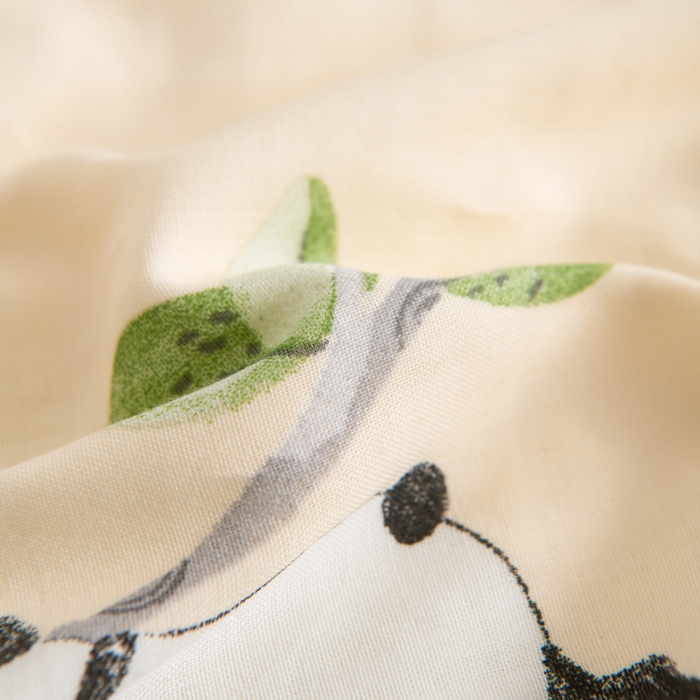 91家纺网 家纺一手货源 找家纺 嗨皮宝贝 2025新款A类全棉纱布睡袋婴儿薄款夏季宝宝儿童春秋防踢被神器四季通用护肚 盼盼-米