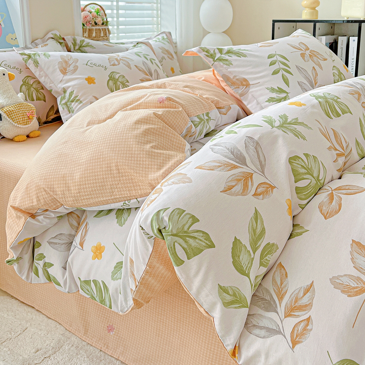 91家纺网 家纺一手货源 找家纺 恩泽2025全棉印花四件套 绘声绘色