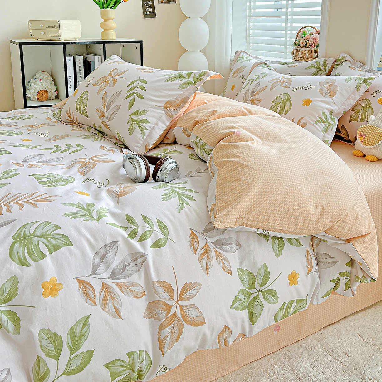 91家纺网 家纺一手货源 找家纺 恩泽2025全棉印花四件套 绘声绘色