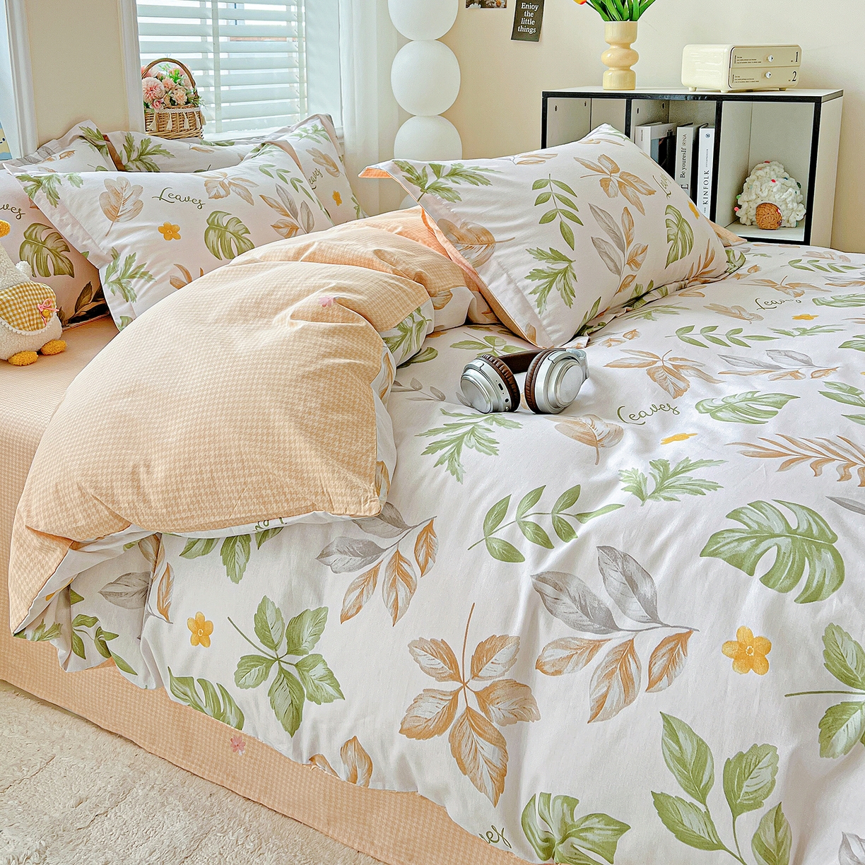 91家纺网 家纺一手货源 找家纺 恩泽2025全棉印花四件套 绘声绘色