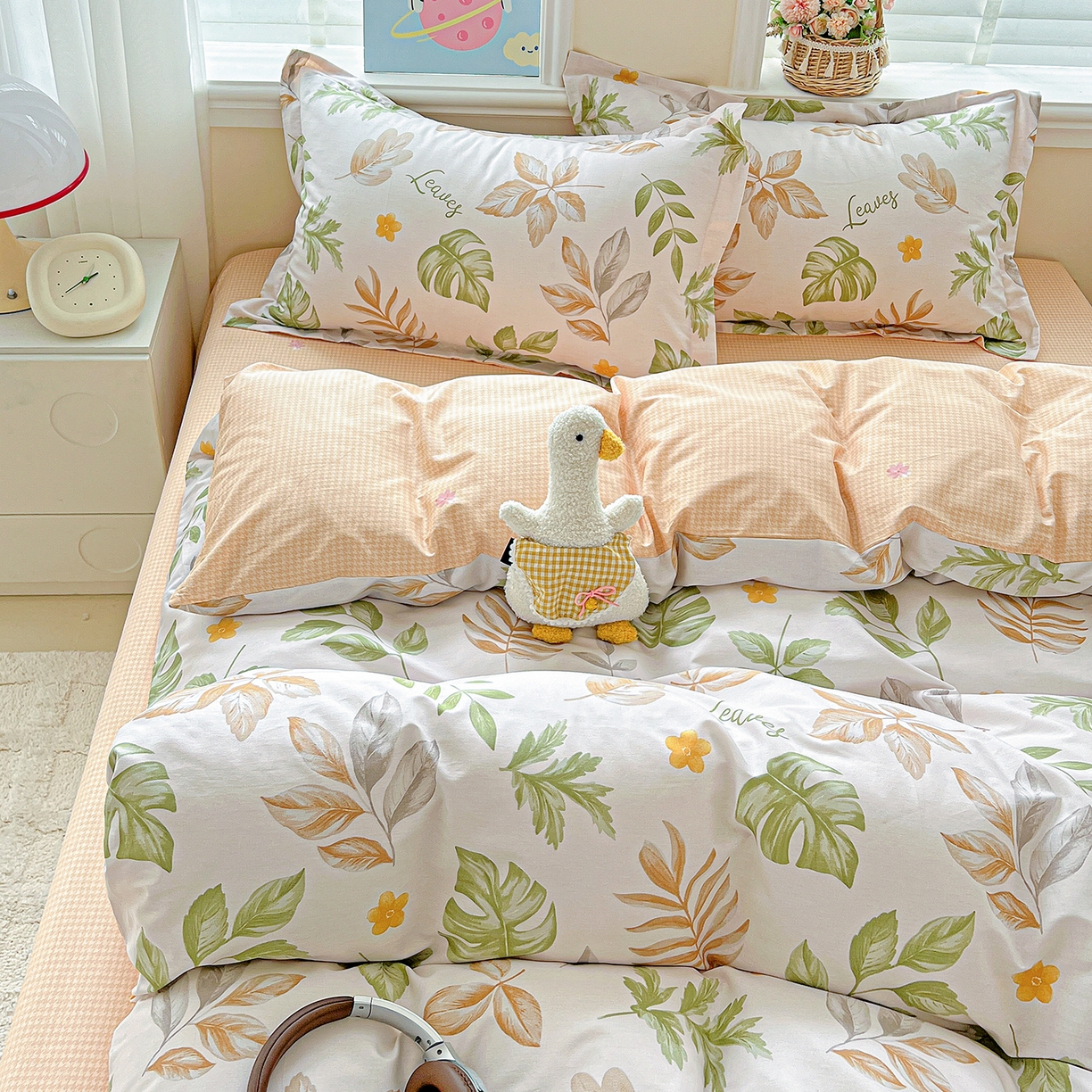 91家纺网 家纺一手货源 找家纺 恩泽2025全棉印花四件套 绘声绘色