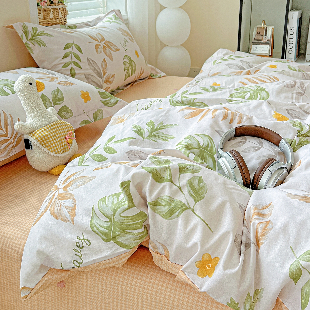 91家纺网 家纺一手货源 找家纺 恩泽2025全棉印花四件套 绘声绘色