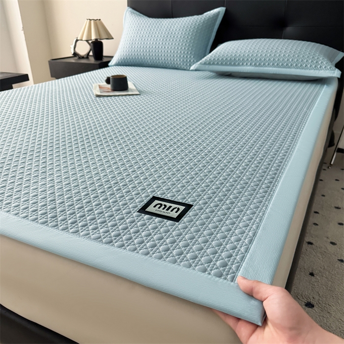 91家纺网 家纺一手货源 找家纺 （总）耐思家纺 2025新款MIN豆豆凉席空调席系列-床席款