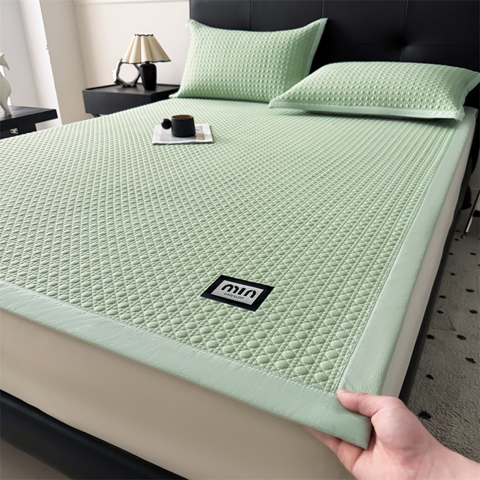 91家纺网 家纺一手货源 找家纺 （总）耐思家纺 2025新款MIN豆豆凉席空调席系列-床席款