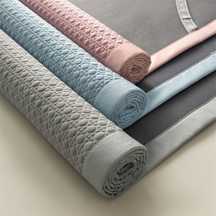 91家纺网 家纺一手货源 找家纺 耐思家纺 2025新款MIN豆豆凉席空调席系列-床席款 组合图-床席款