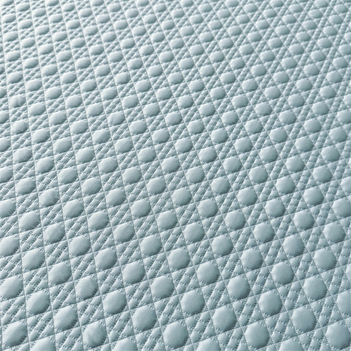 91家纺网 家纺一手货源 找家纺 耐思家纺 2025新款MIN豆豆凉席空调席系列-床席款 MIN冰豆豆-冰晶蓝-床席款