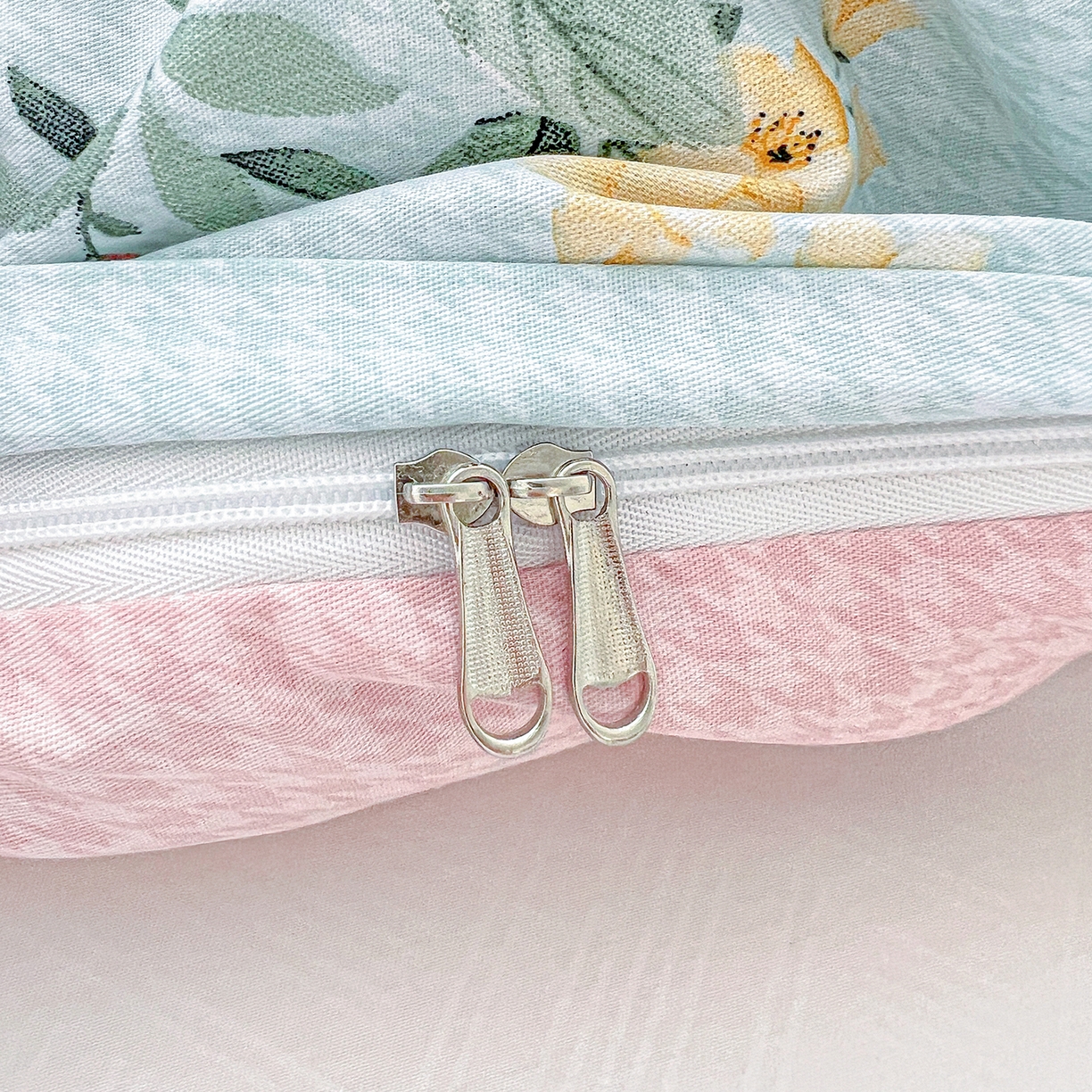 91家纺网 家纺一手货源 找家纺 恩泽2025全棉印花四件套 洛川花海