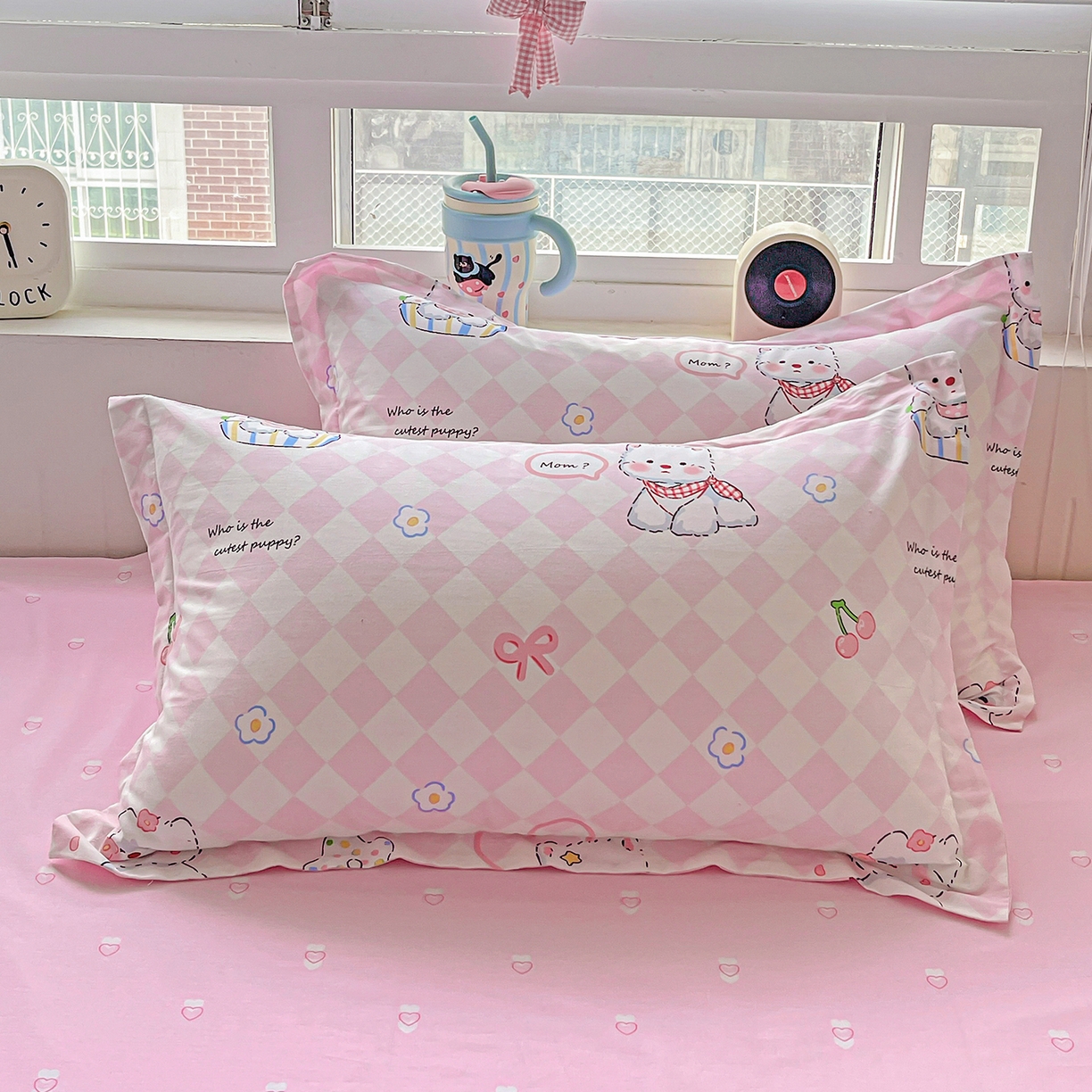 91家纺网 家纺一手货源 找家纺 恩泽2025全棉印花四件套 萌宠世界