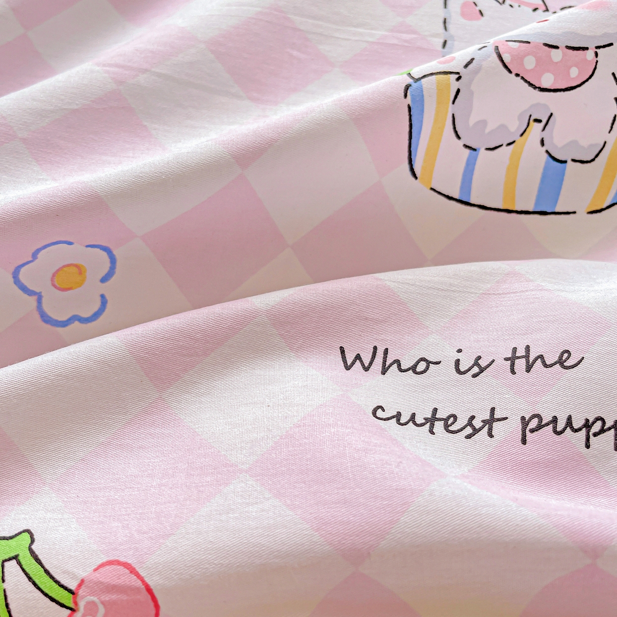 91家纺网 家纺一手货源 找家纺 恩泽2025全棉印花四件套 萌宠世界