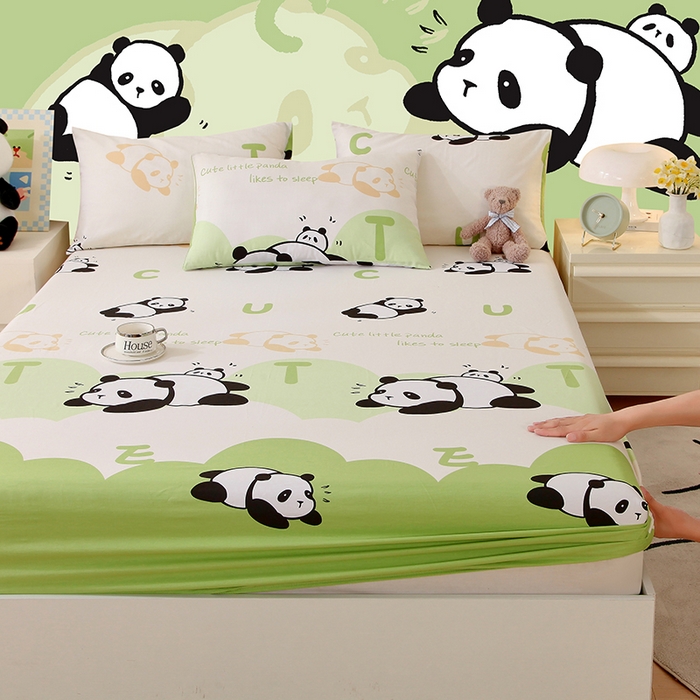 91家纺网 家纺一手货源 找家纺 （总）金鑫汇家纺 2025新款13070全棉好卖花型套件系列-单床笠