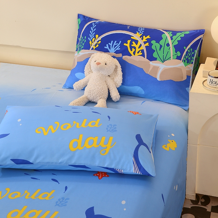 91家纺网 家纺一手货源 找家纺 （总）金鑫汇家纺 2025新款13070全棉好卖花型套件系列-单枕套