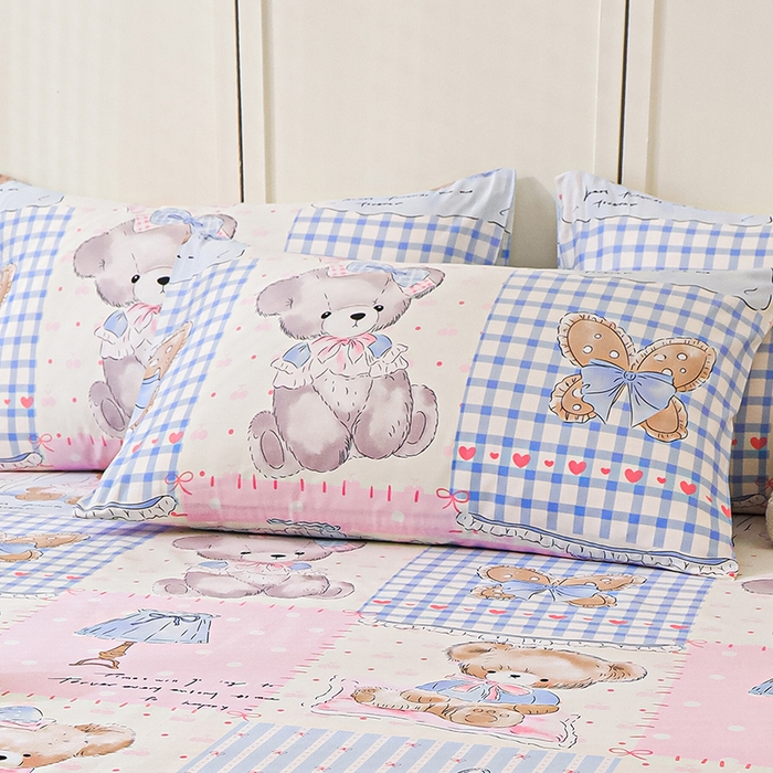 91家纺网 家纺一手货源 找家纺 （总）金鑫汇家纺 2025新款13070全棉好卖花型套件系列-单枕套