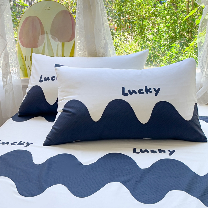 91家纺网 家纺一手货源 找家纺 金鑫汇家纺 2025新款13070全棉好卖花型套件系列-单床单（花型更好卖，面料更厚实，退货率低） 波浪世界