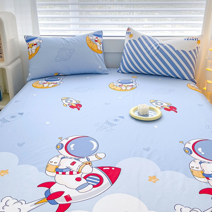 91家纺网 家纺一手货源 找家纺 金鑫汇家纺 2025新款13070全棉好卖花型套件系列-单床单（花型更好卖，面料更厚实，退货率低） 冲上云霄