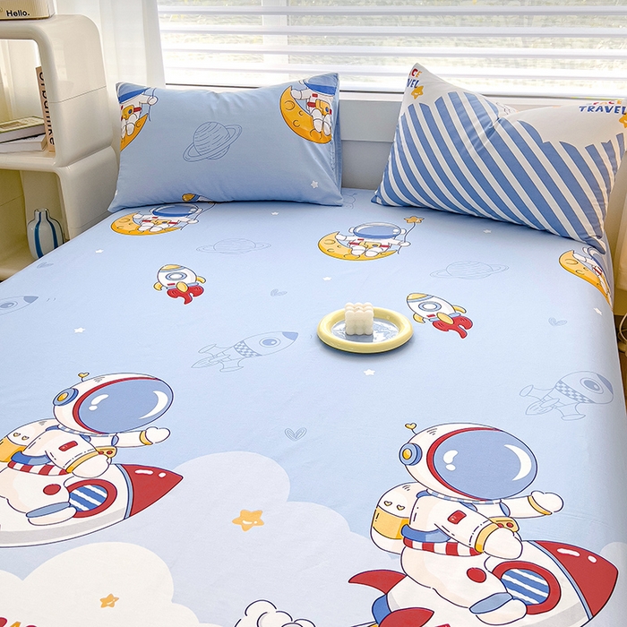 91家纺网 家纺一手货源 找家纺 金鑫汇家纺 2025新款13070全棉好卖花型套件系列-单床单（花型更好卖，面料更厚实，退货率低） 冲上云霄