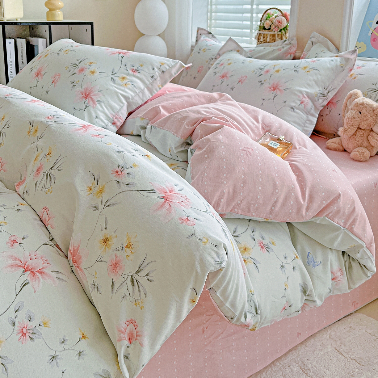 恩泽2025全棉印花四件套 沐春风