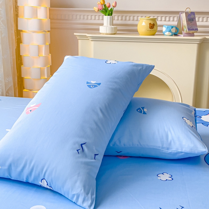 91家纺网 家纺一手货源 找家纺 金鑫汇家纺 2025新款13070全棉好卖花型套件系列-单床单（花型更好卖，面料更厚实，退货率低） 海洋世界