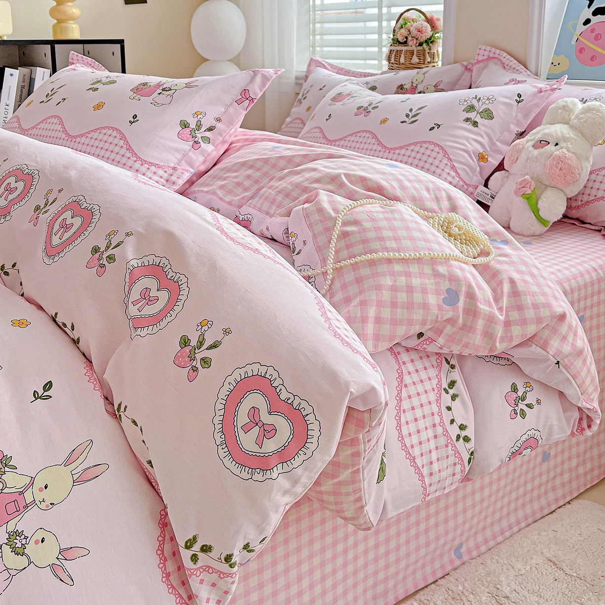 恩泽2025全棉印花四件套 唯美