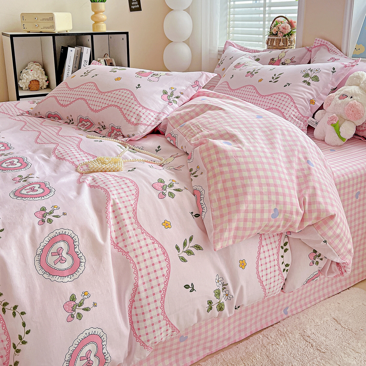 91家纺网 家纺一手货源 找家纺 恩泽2025全棉印花四件套 唯美