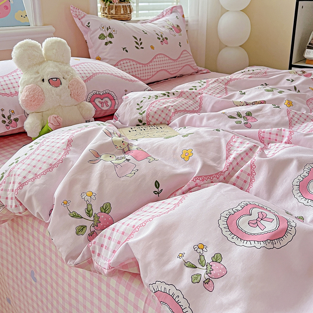 91家纺网 家纺一手货源 找家纺 恩泽2025全棉印花四件套 唯美