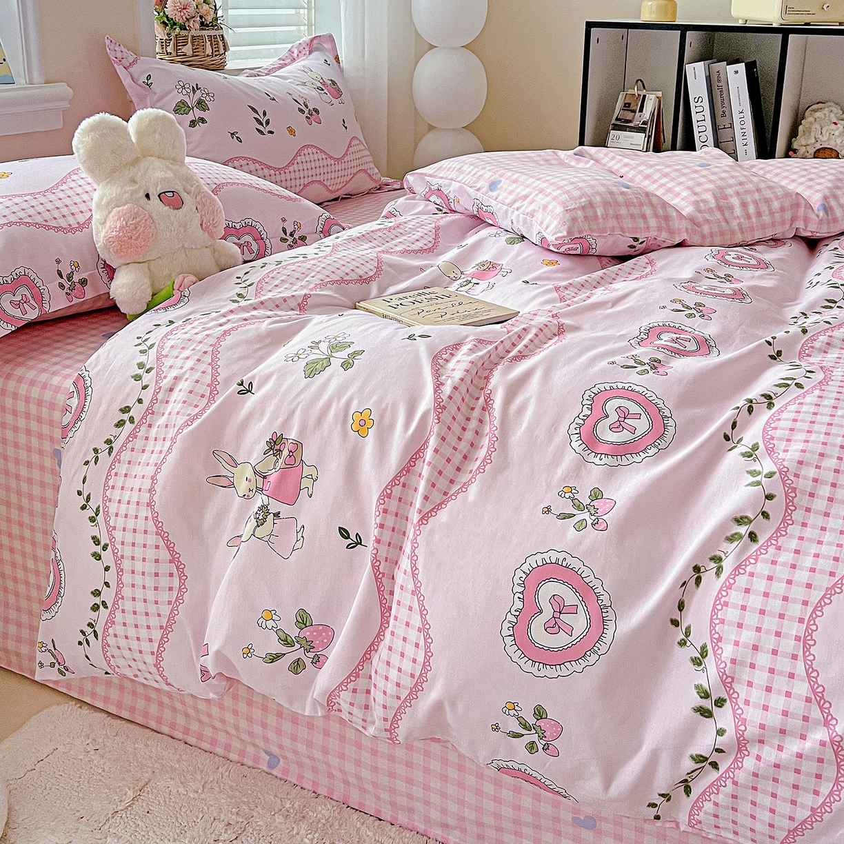 91家纺网 家纺一手货源 找家纺 恩泽2025全棉印花四件套 唯美