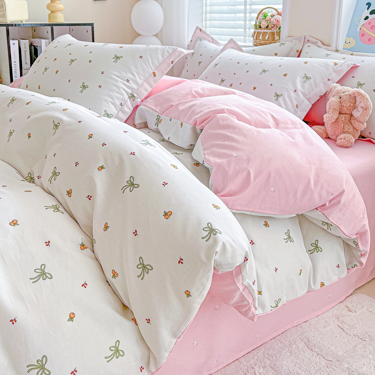 恩泽2025全棉印花四件套 小清新