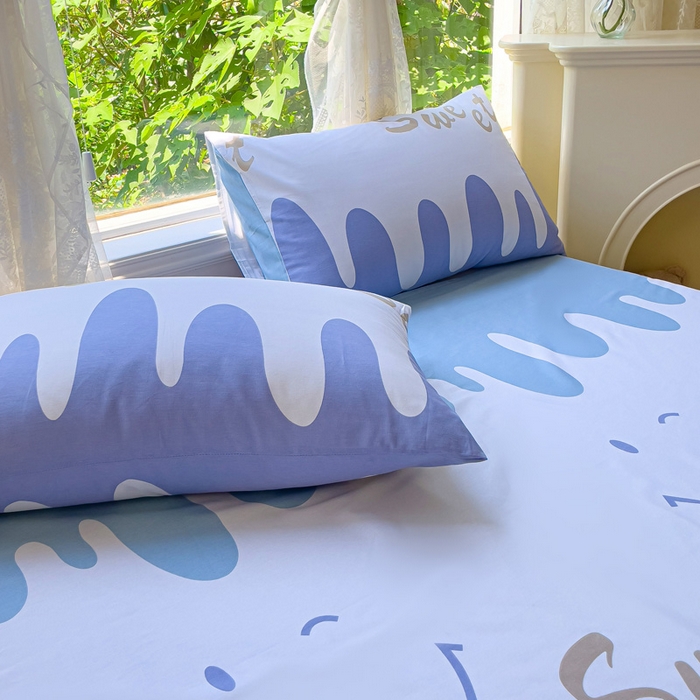 91家纺网 家纺一手货源 找家纺 金鑫汇家纺 2025新款13070全棉好卖花型套件系列-单床单（花型更好卖，面料更厚实，退货率低） 奶油粉