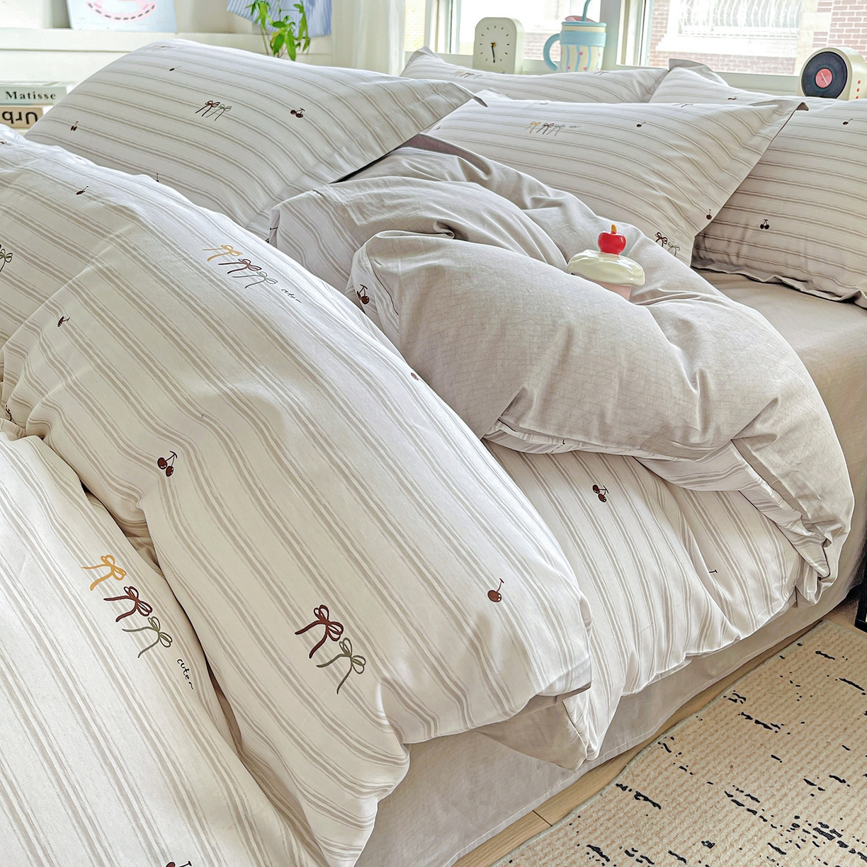 恩泽2025全棉印花四件套 自由派