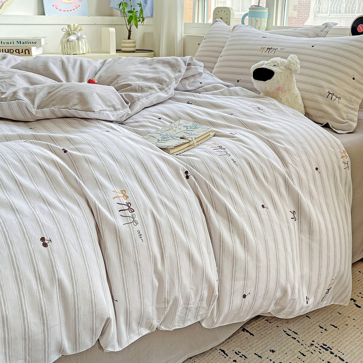 91家纺网 家纺一手货源 找家纺 恩泽2025全棉印花四件套 自由派