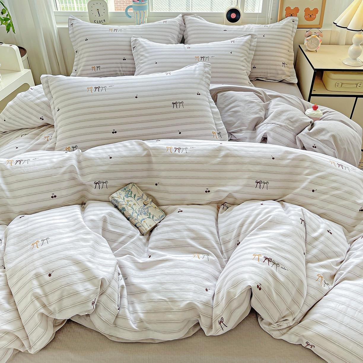 91家纺网 家纺一手货源 找家纺 恩泽2025全棉印花四件套 自由派