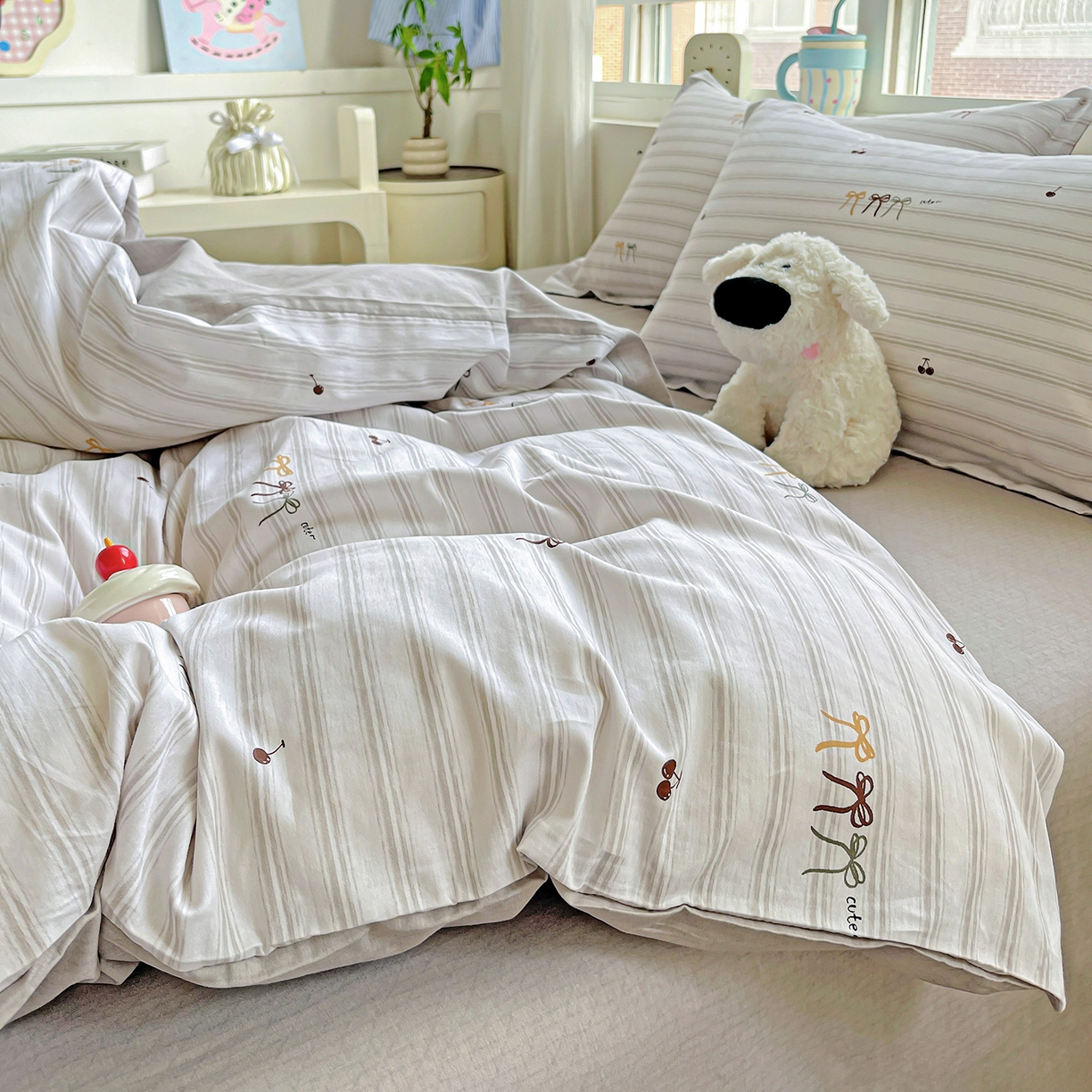 91家纺网 家纺一手货源 找家纺 恩泽2025全棉印花四件套 自由派