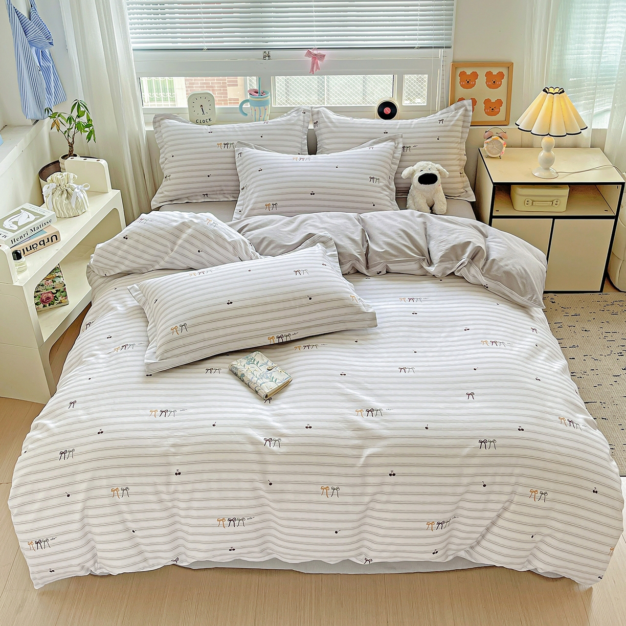 91家纺网 家纺一手货源 找家纺 恩泽2025全棉印花四件套 自由派