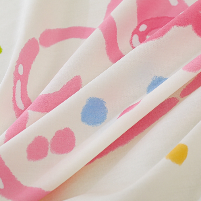 91家纺网 家纺一手货源 找家纺 金鑫汇家纺 2025新款13070全棉好卖花型套件系列-单床单（花型更好卖，面料更厚实，退货率低） 奇趣小兔