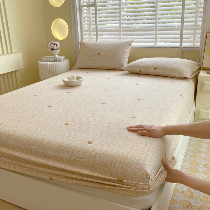 91家纺网 家纺一手货源 找家纺 （总）金鑫汇家纺 2025新款百分百全棉老粗布全棉加厚加密高克重单品床笠（花型更好卖，面料更厚实，自带凉感）