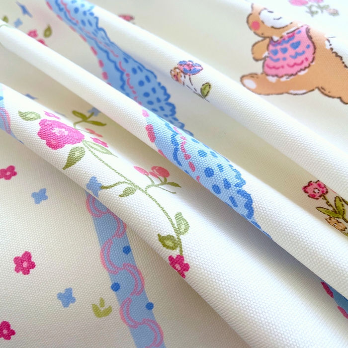 91家纺网 家纺一手货源 找家纺 金鑫汇家纺 2025年新款百分百全棉老粗布全棉加厚加密高克重单品枕套（花型更好卖，面料更厚实，自带凉感） 老粗布快乐萌兔蓝